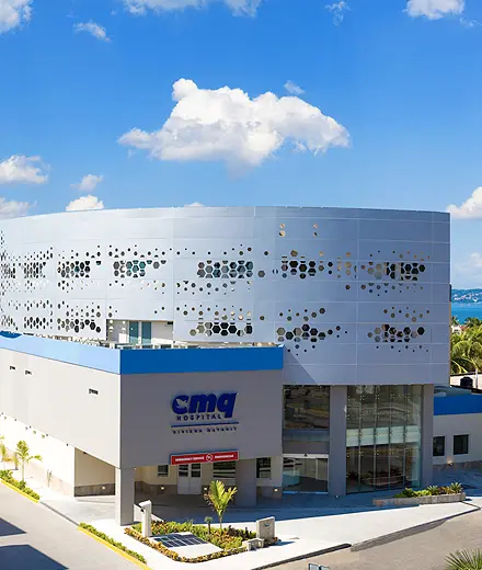 Hospital CMQ building exterior