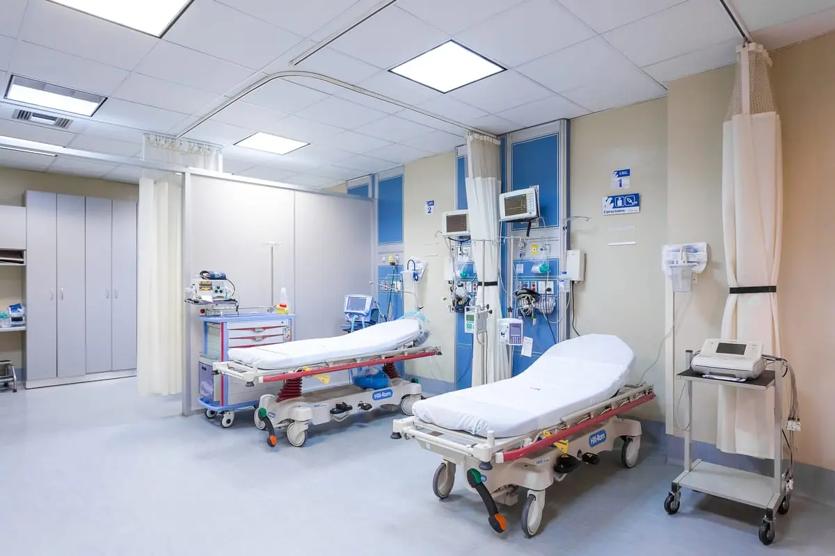 Emergency room at Hospital CMQ Premiere