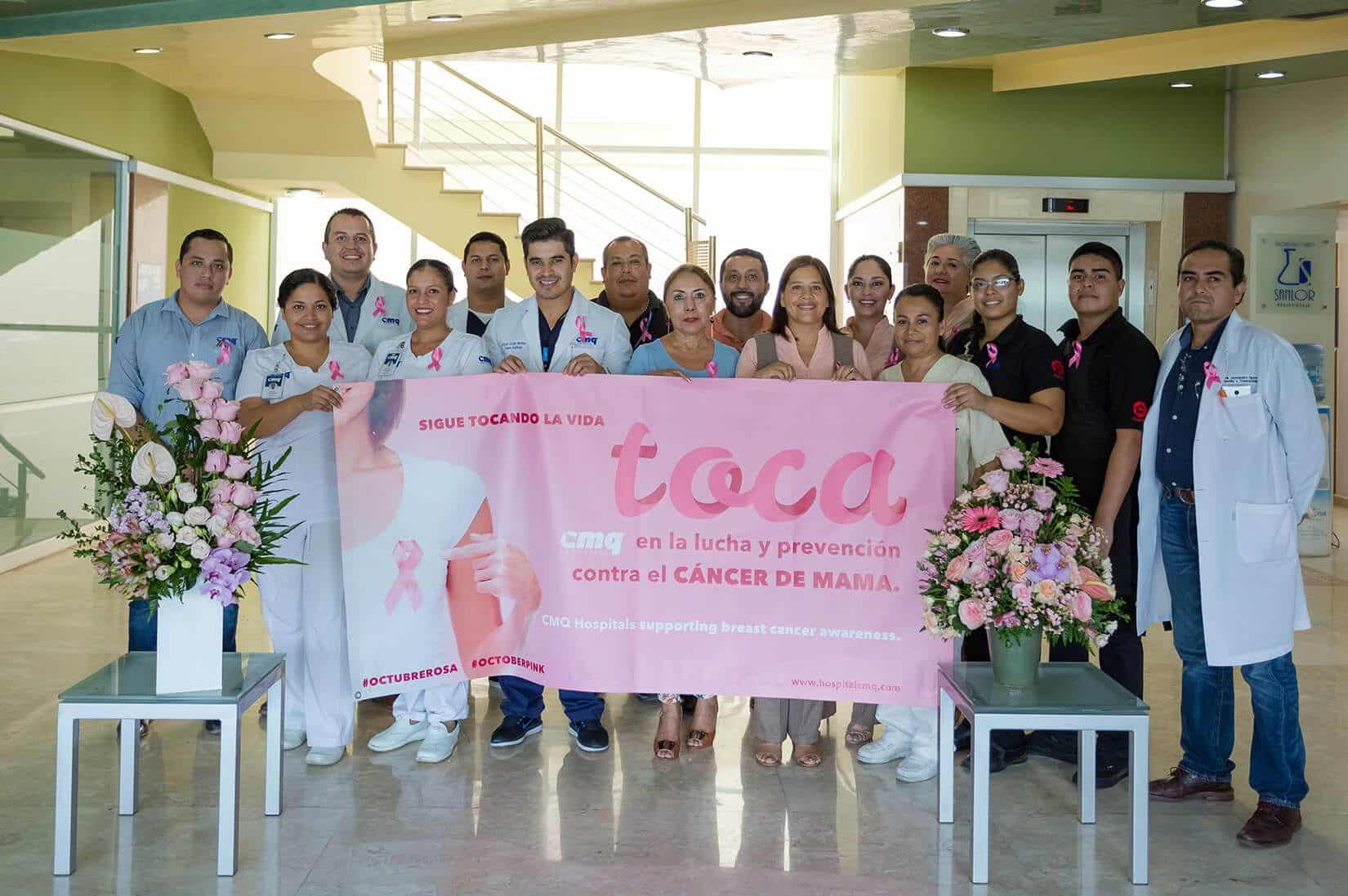 breast cancer awareness with our team from Hospital CMQ City Center