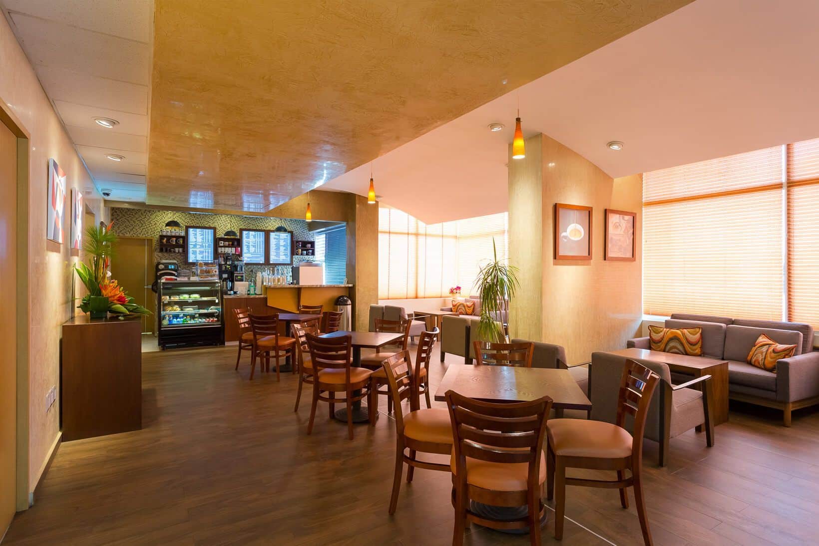 The first CMQ Cafeteria with Starbucks license at Hospital CMQ City Center in Downtown Puerto Vallarta