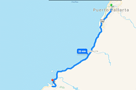 Mapa-Mismaloya