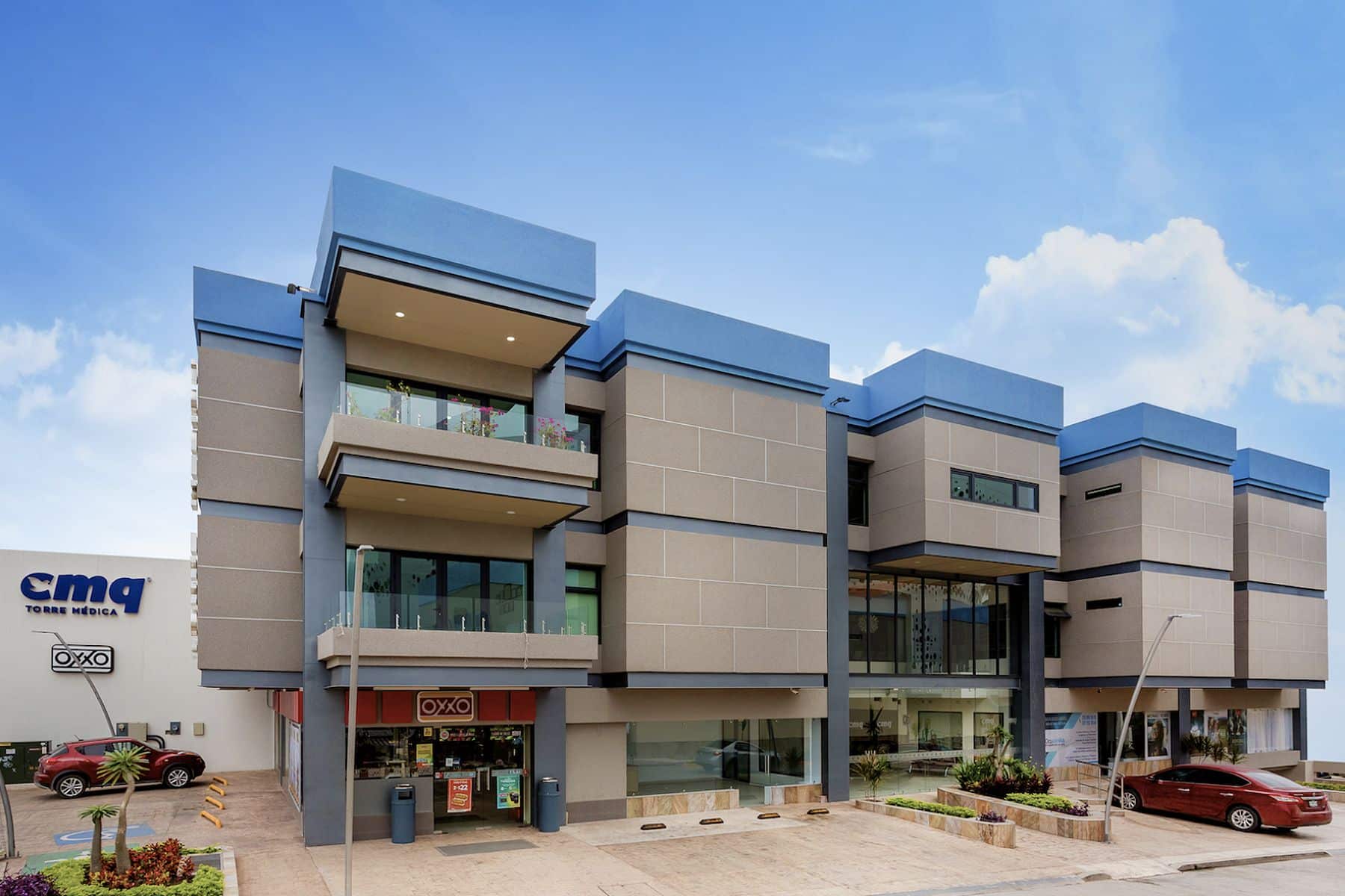 Hospital CMQ´s physician office building in Bucerias, Riviera Nayarit.