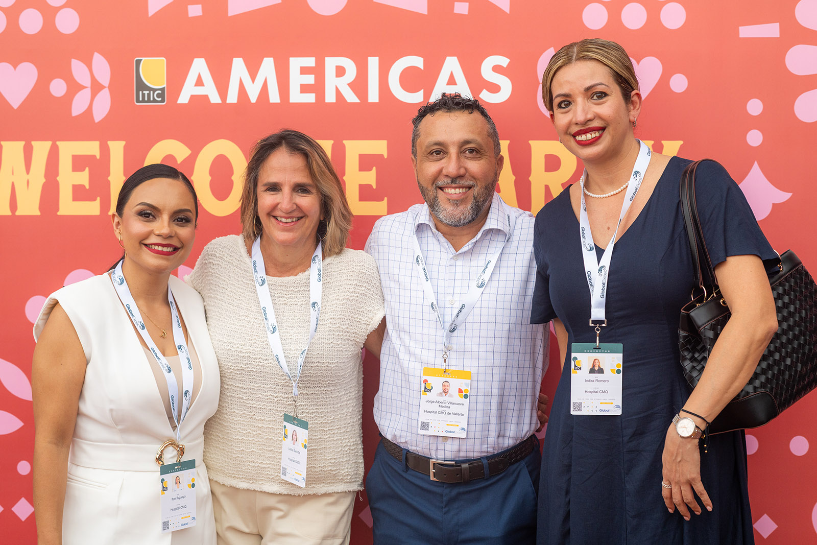 CMQ Hospital Team at ITIC Americas 2026: Welcome Party in Puerto Vallarta